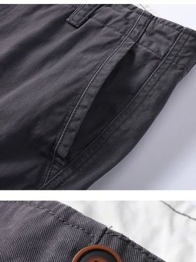Pantalones Cargo Retro Holgados para Hombre con Múltiples Bolsillos - Image 15