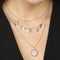 Collar Mariposa Hada con Lentejuelas Brillantes