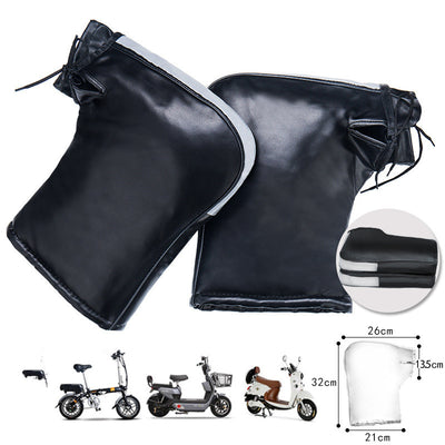 Guantes de Motocicleta Impermeables Térmicos con Aislamiento Reforzado - Image 17