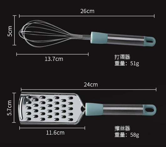 Set de 6 Herramientas de Cocina en Acero Inoxidable Premium - Image 8