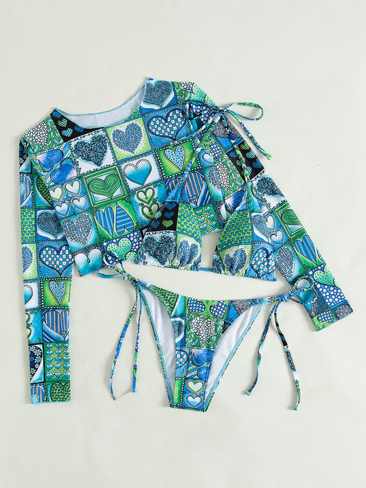Bikini Deportivo de Dos Piezas con Diseño Moderno - Image 2