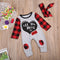 Conjunto Bebé Love is All You Need - Romper + Diadema 2 Piezas
