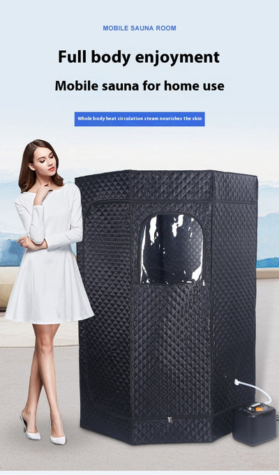Sauna Portátil Plegable con Generador de Vapor - Sistema Completo para el Cuerpo - Image 7