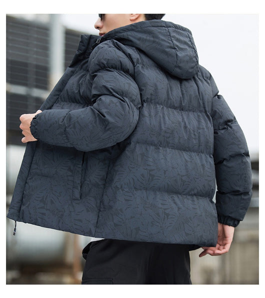 Chaqueta Acolchada de Plumón Grueso para Hombre - Image 20