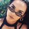 Gafas de Sol Ovaladas Transparentes Estilo Retro Ocean