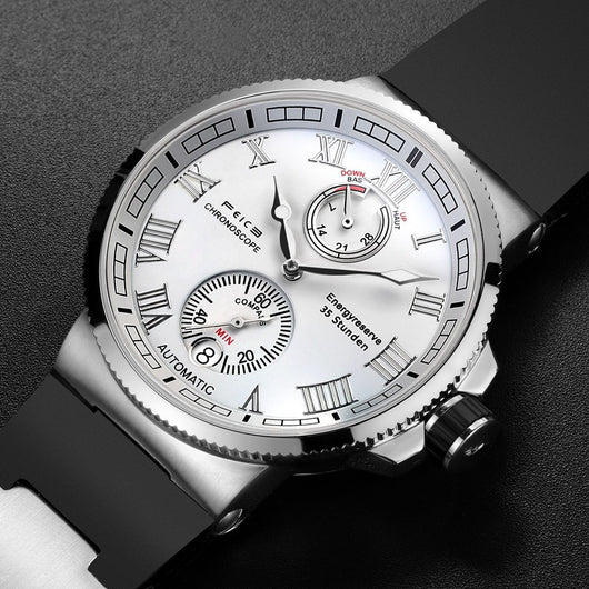 Reloj Automático Mecánico Impermeable con Esfera Luminosa para Hombre - Image 7