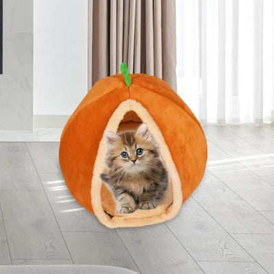 Cama Cueva para Gatos y Perros - Nido Acogedor Tipo Calabaza - Image 6
