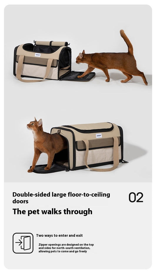 Bolsa de Transporte para Gatos con Asa de Hombro - Image 7