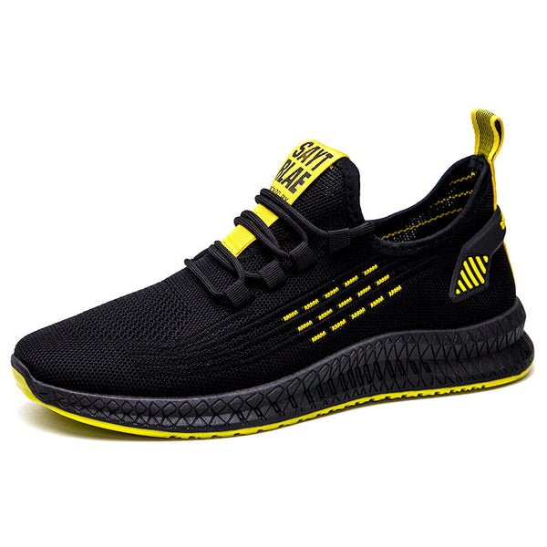 Zapatos Casuales Hombre Tejido Transpirable Antideslizantes Resistentes
