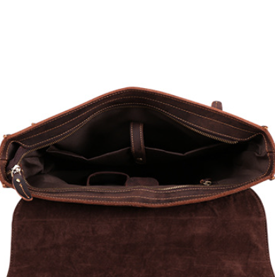 Maletín Ejecutivo de Cuero Genuino para Hombre - Image 11