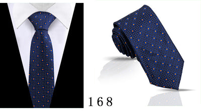 Corbata Casual Ejecutiva de Poliéster Jacquard para Hombre - Image 59