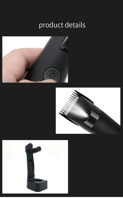 Cortadora Eléctrica de Barba y Cuerpo para Hombre - Image 11