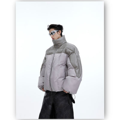 Chaqueta de Algodón con Diseño 3D y Acabado Luminoso - Image 7