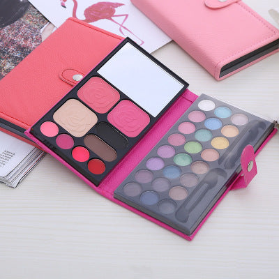 Paleta de Maquillaje Profesional 33 Colores - Set Completo de Sombras, Rubor y Labiales