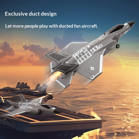 Avión Eléctrico Brushless con Ducto Aerodinámico - Image 3