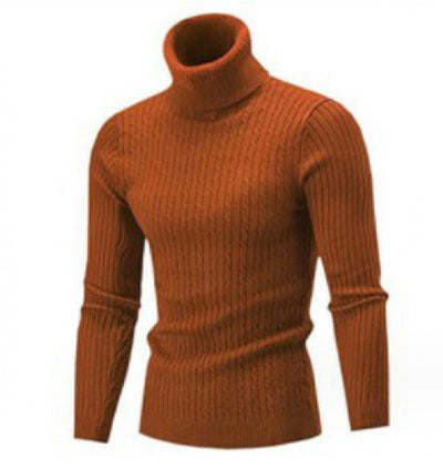 Suéter Twist Tejido Ajustado Cuello Alto - Image 8
