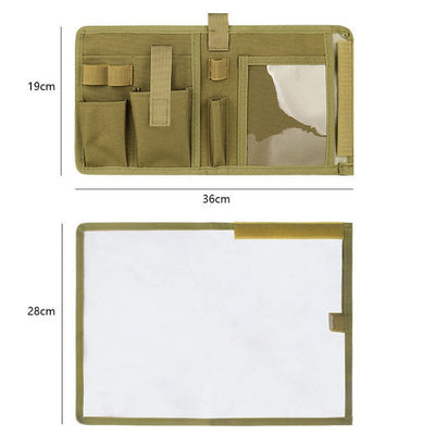 Estuche Táctico Impermeable con Bolsillo para Mapas - Camuflaje Oxford - Image 4