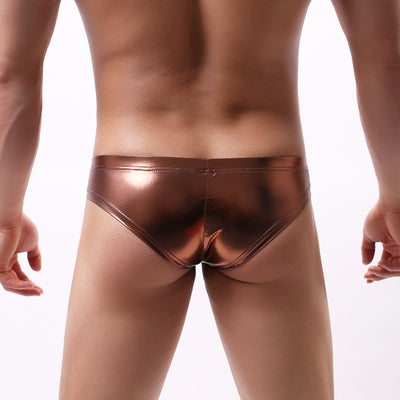 Bóxer de Seda Helada con Estampado en Caliente para Hombre - Image 4