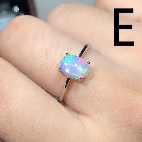 Anillo de Plata Ajustable con Boca Expresiva