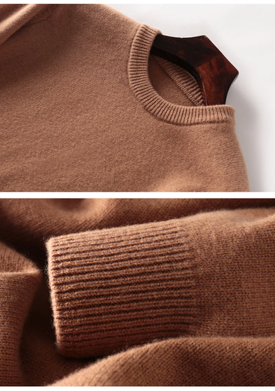 Suéter Grueso Cálido Talla Grande Casual - Image 17