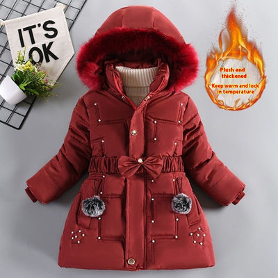 Chaqueta de Algodón Acolchada para Niñas - Abrigada y a la Moda - Image 2