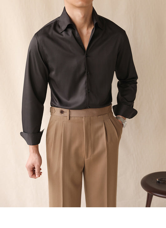 Camisa Manga Larga con Cuello Integrado - Image 10