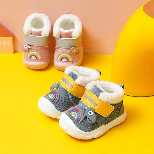Zapatos Cálidos de Algodón para Bebés y Niños Pequeños - Image 11
