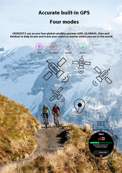 Reloj Deportivo Inteligente con Altímetro, Brújula y Presión Atmosférica - Image 10