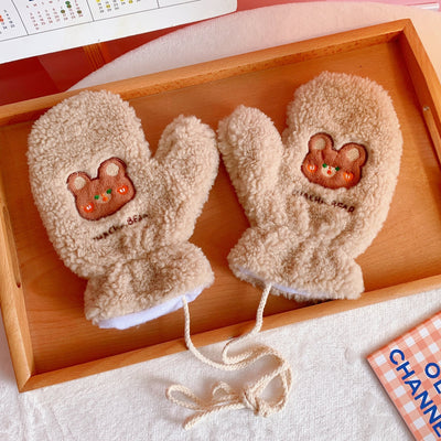 Guantes Escolares Chacha Bear con Cordón de Seguridad - Image 18