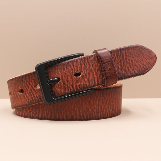 Cinturón de Cuero Premium Estilo Coreano con Hebilla de Perno para Hombre - Image 33