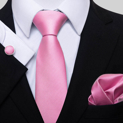 Conjunto de Corbata, Pañuelo y Gemelos para Hombre - Elegancia Empresarial - Image 25