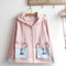 Cardigan Soft Girl Unisex con Capucha de Orejas