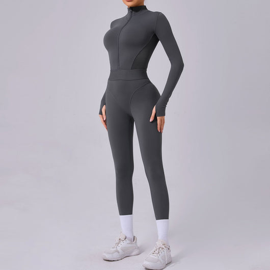Enterizo de Yoga para Mujer con Malla Transpirable - Image 3
