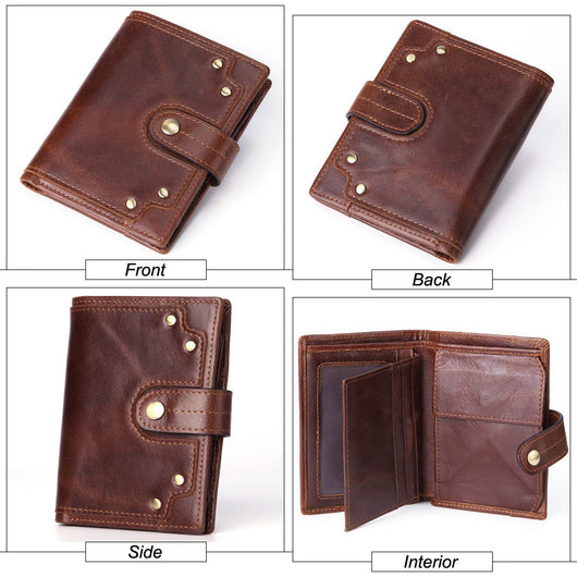 Billetera de Cuero Gamuza Premium para Hombre - Image 4
