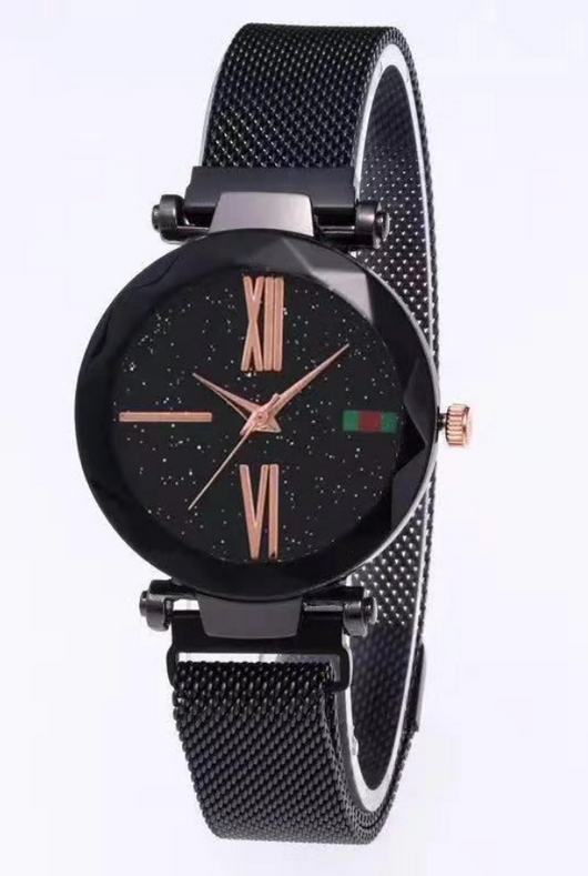 Reloj Mujer Cielo Estrellado con Malla Magnética y Cristal de Cuarzo - Image 13