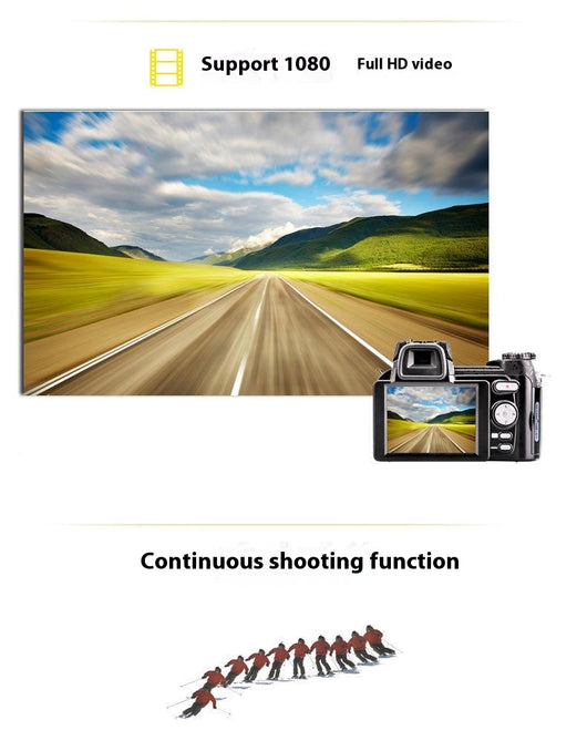 Cámara Digital Teleobjetivo D7100 Enfoque Automático Full HD 33 Megapíxeles - Image 17