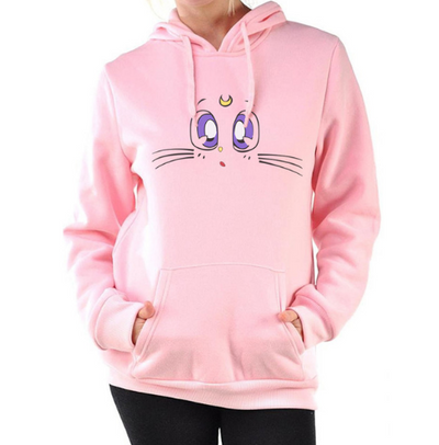 Sudadera con capucha y forro de terciopelo para mujer - Image 19