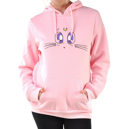 Sudadera con capucha y forro de terciopelo para mujer - Image 19