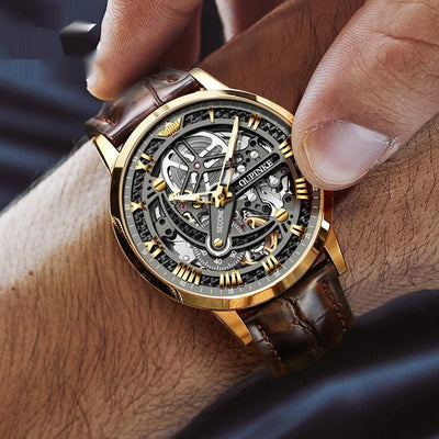 Reloj Mecánico Automático Hueco de Lujo para Hombre - Image 8