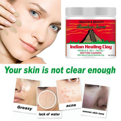 Mascarilla Purificante de Arcilla India - Polvo Limpiador Profundo - Image 3