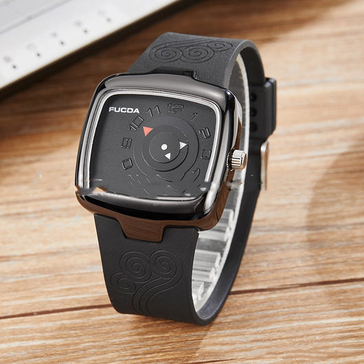 Reloj de Moda para Mujer Blanco y Negro Minimalista - Image 3