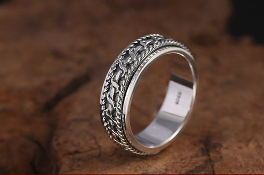 Anillo de Cuerda de Cáñamo