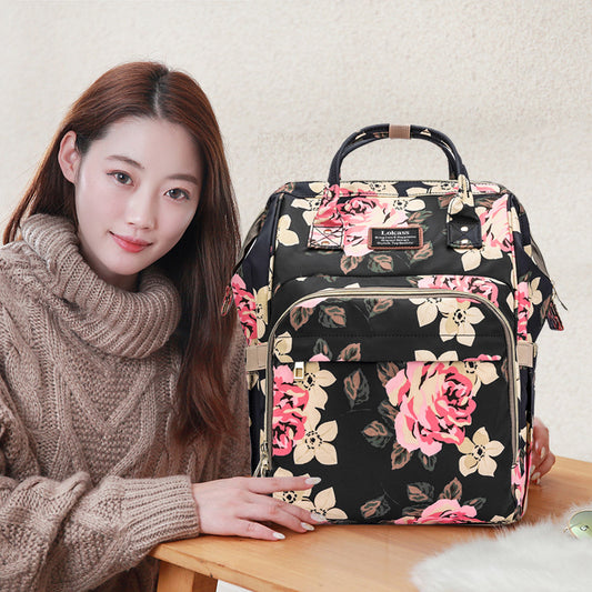 Bolsa Maternal Multifuncional Estilo Coreano con Correa para Hombro