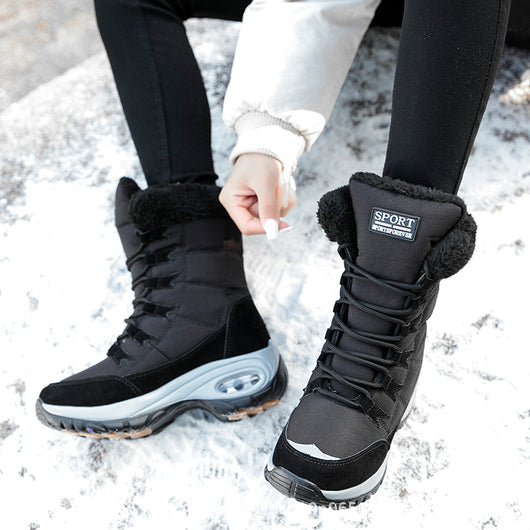 Botas de Nieve Altas Acolchadas - Image 5