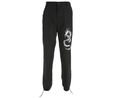 Pantalones Casuales Mujer Estilo Chino con Bordado de Dragón - Image 13
