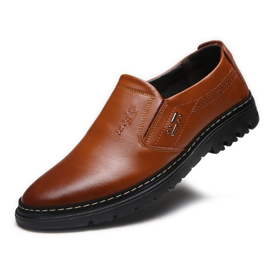 Zapatos Casuales de Cuero Genuino para Hombre Primavera Otoño Transpirables - Image 8