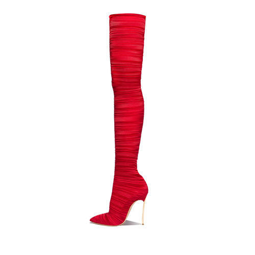 Botas Altas Hasta la Rodilla Estilo Europeo