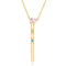 Collar de Peridoto y Topacio Brillante