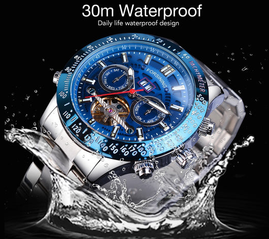 Reloj Automático Tourbillon Multifunción Estilo Casual - Image 15