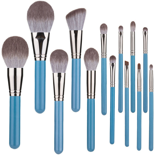 Set Profesional de Brochas de Maquillaje Grandma Grey